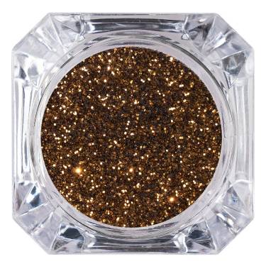 Sclipici Glitter Unghii Pulbere LUXORISE - Rare Copper