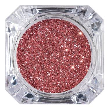 Sclipici Glitter Unghii Pulbere LUXORISE - Rose Crystal