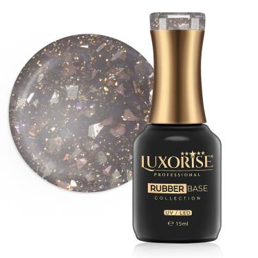 Rubber Base LUXORISE Glamour Collection - Gold Strike 15ml
