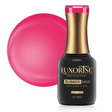 Rubber Base LUXORISE Neon City Collection - Magenta 15ml