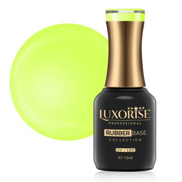Rubber Base LUXORISE Neon City Collection - Yellow 15ml