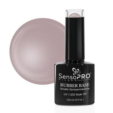 Rubber Base Gel SensoPRO Milano 10ml - #12 Perfect Nude